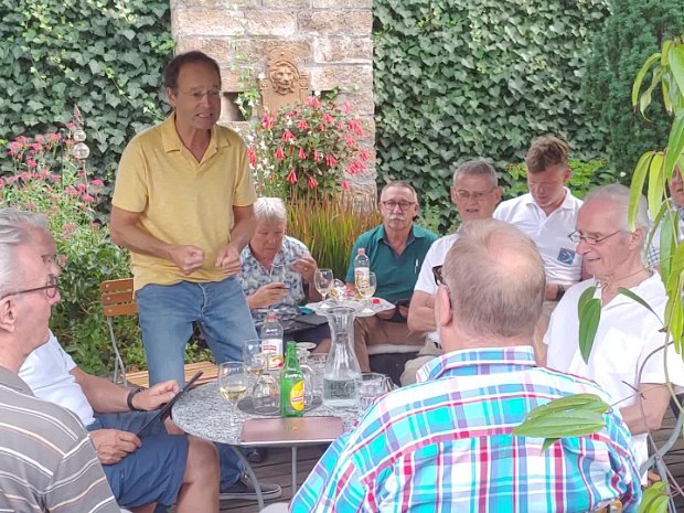 2023 Sommerplausch bei Christine und Ernst